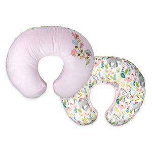 Luxe Boppy Pillow- Pink Sweet Safari